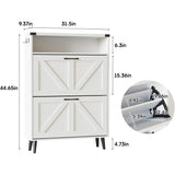 White 2-Drawers