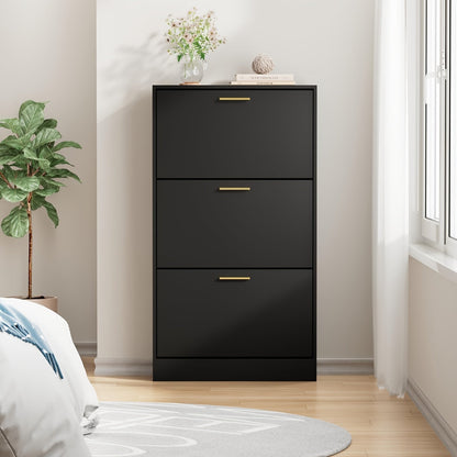 Shoe Cabinet shown in the Black option