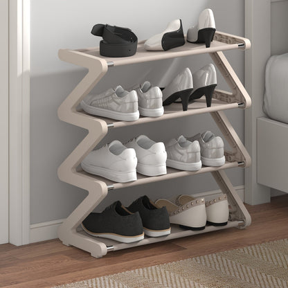 Shoe Rack shown in the Sky Cloud Gray (Reinforced Plastic Parts - Easy Installation), Home Multi-layer Shoe Rack option
