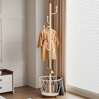 Coat Rack shown in the White option