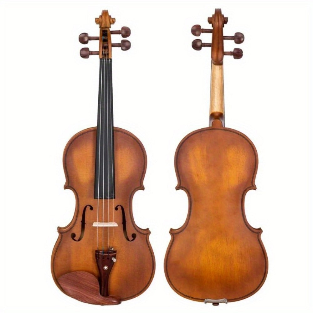Full Size Violin, 145cm, 60cm, GV103, Matte, Natural for Lessons and Practice detail image - detail view 4