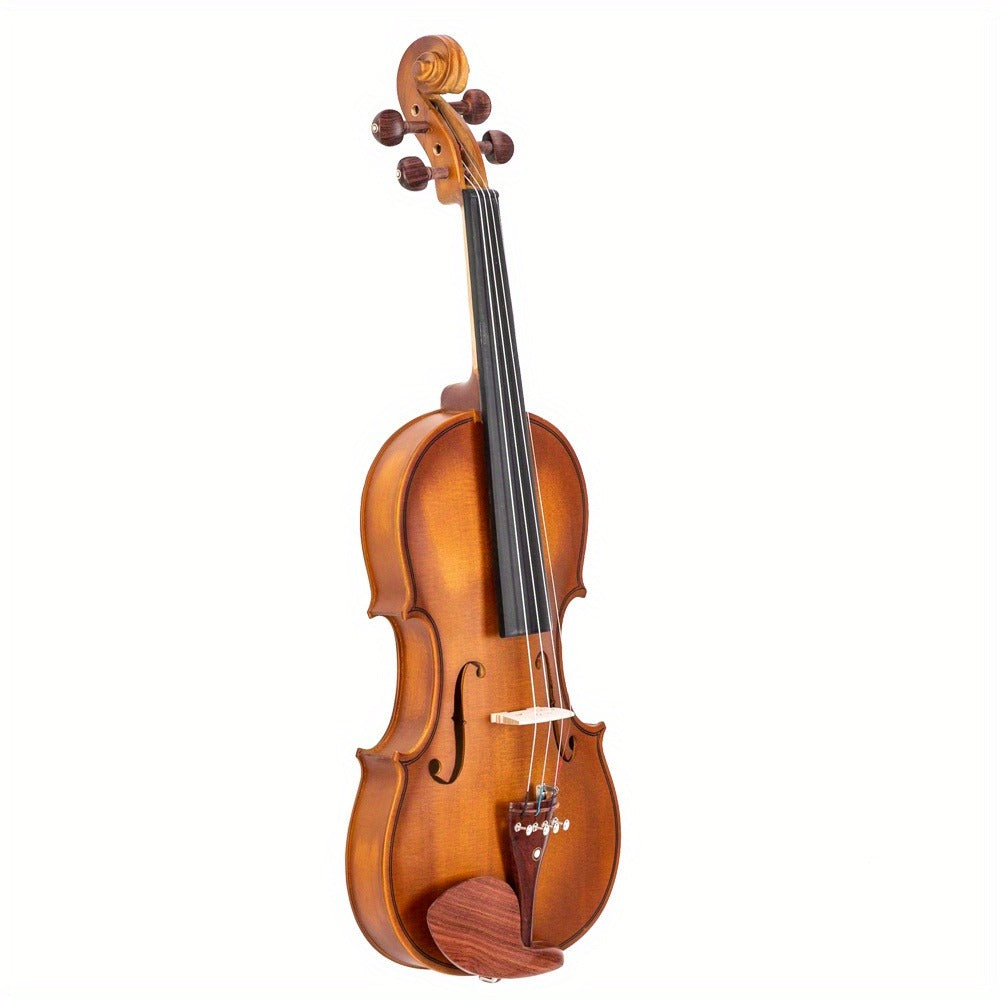 Full Size Violin, 145cm, 60cm, GV103, Matte, Natural for Lessons and Practice detail image - detail view 9