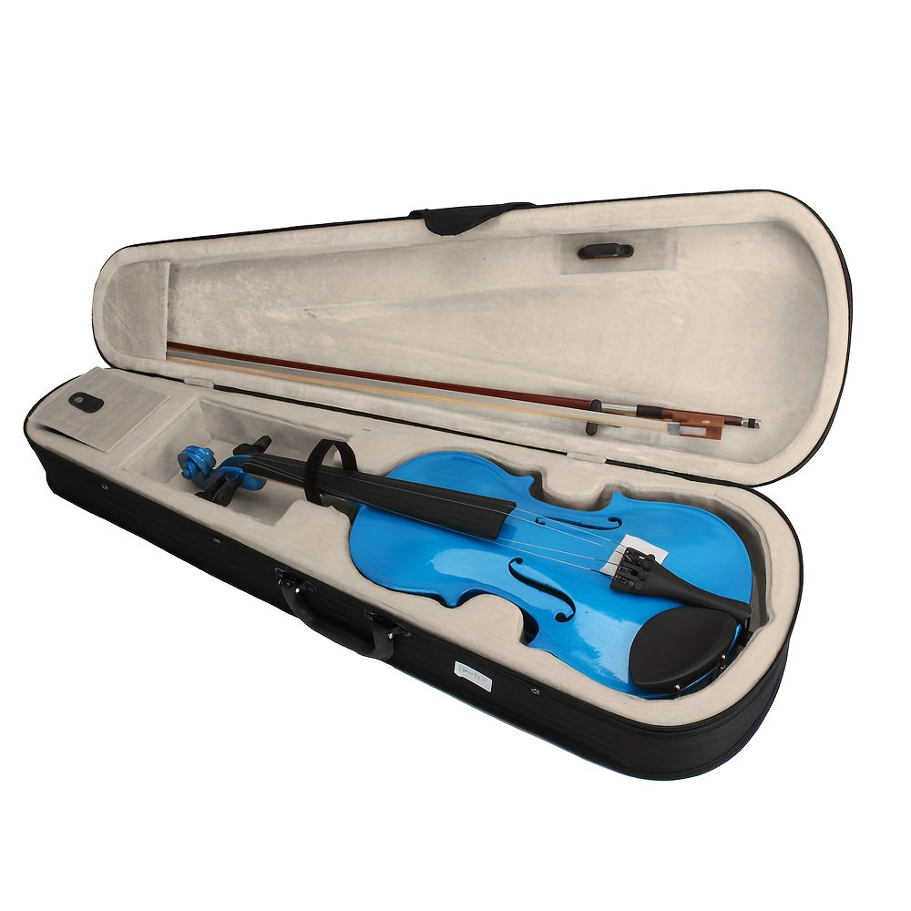 Full Size Violin shown in the Blue Violin, 4/4 option