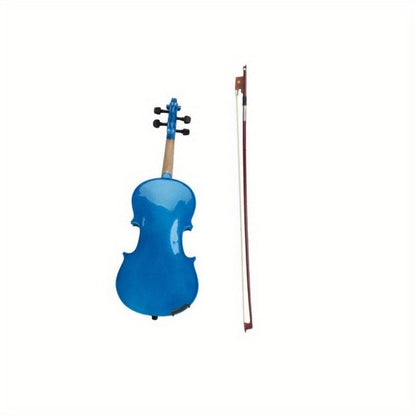 Full Size Violin, white violin, Full Size, Basswood, Beginners, Case for Lessons detail image - detail view 10