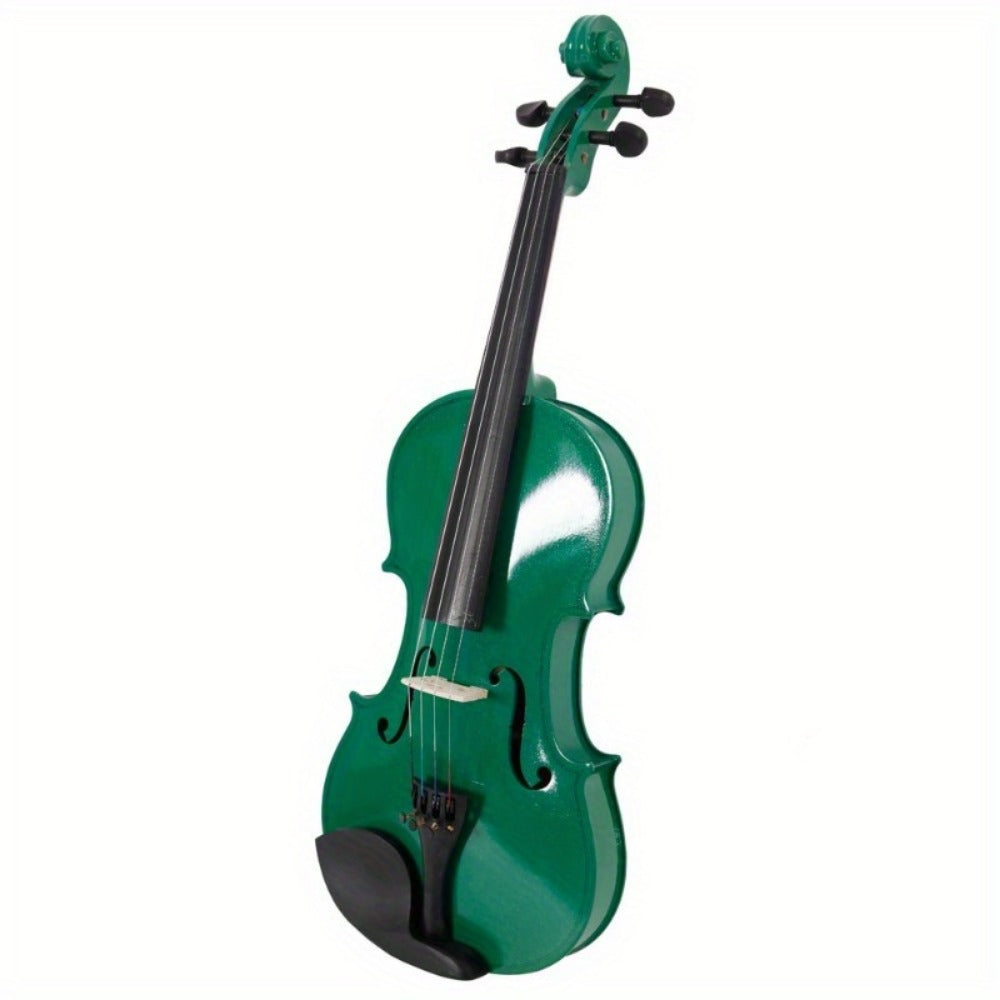 Full Size Violin, white violin, Full Size, Basswood, Beginners, Case for Lessons detail image - detail view 7