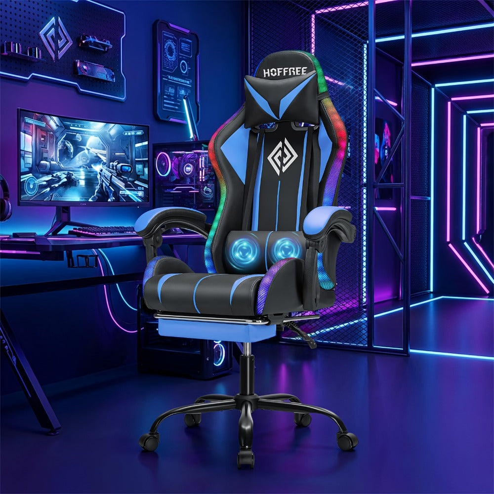 Gaming Chair, Reclining Computer Chair for Comfortable Everyday Seating detail image - detail view 10