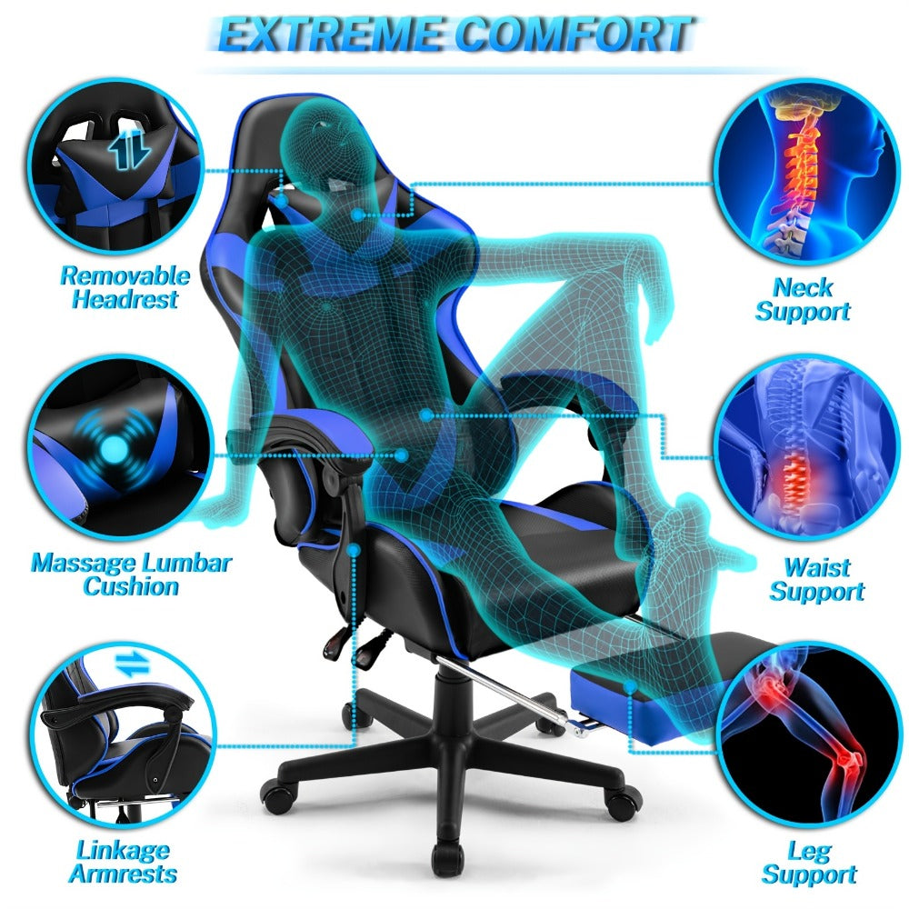 Gaming Chair with High Back for Comfortable Everyday Seating in Home Office detail image - detail view 18