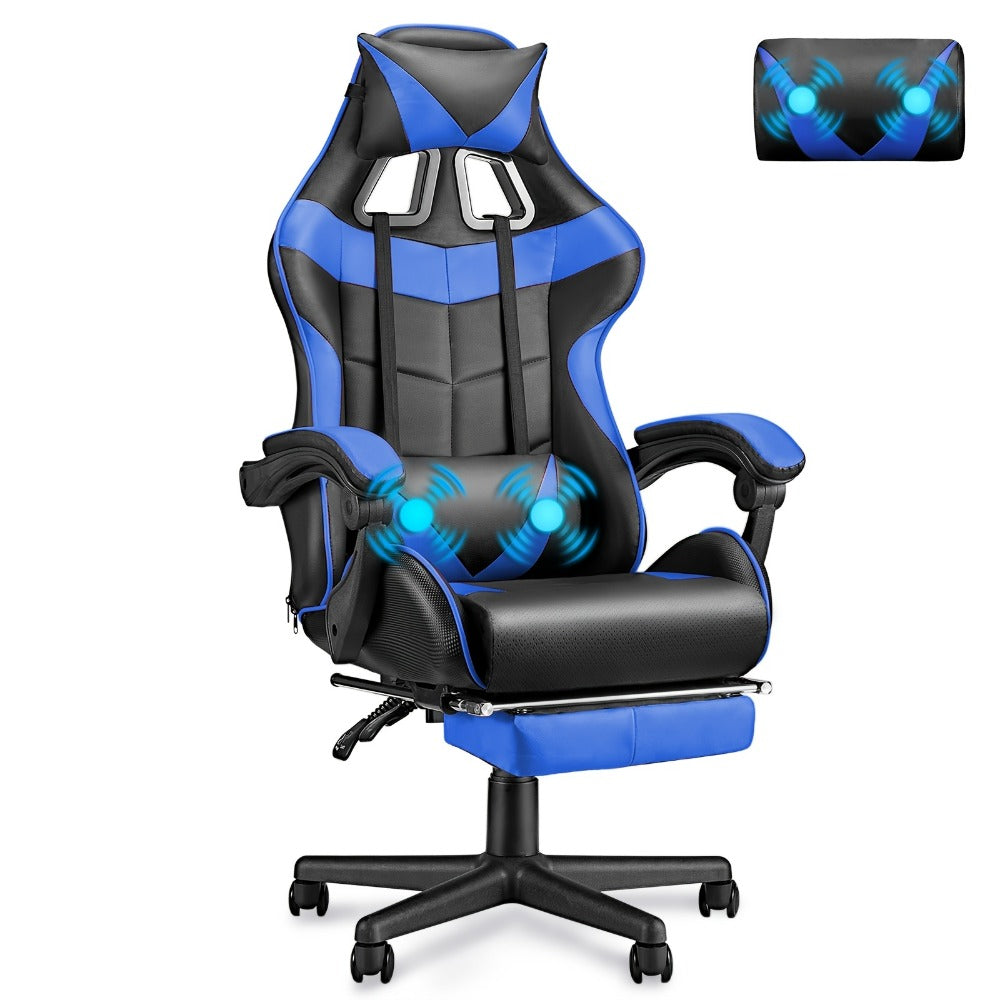 Gaming Chair, Swivel with Footrest & Headrest - High Back Ergonomic Office Chair shown in the main product view