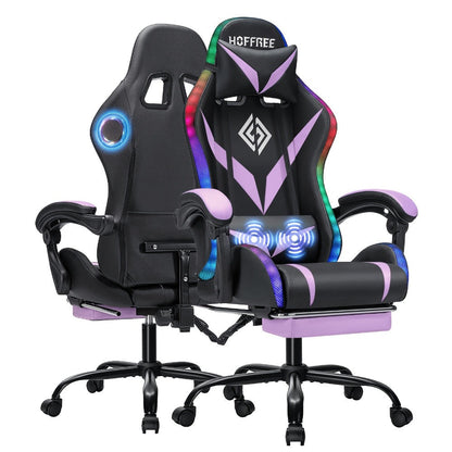 Gaming Chair with High Back, Reclining Computer Chair for Home Office detail image - detail view 3