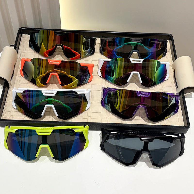 Glasses - Fashion 8-Pack Oversized Set Stylish Unisex Frames for Outdoor Sports - product detail view 20