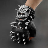 gloves with bracelet