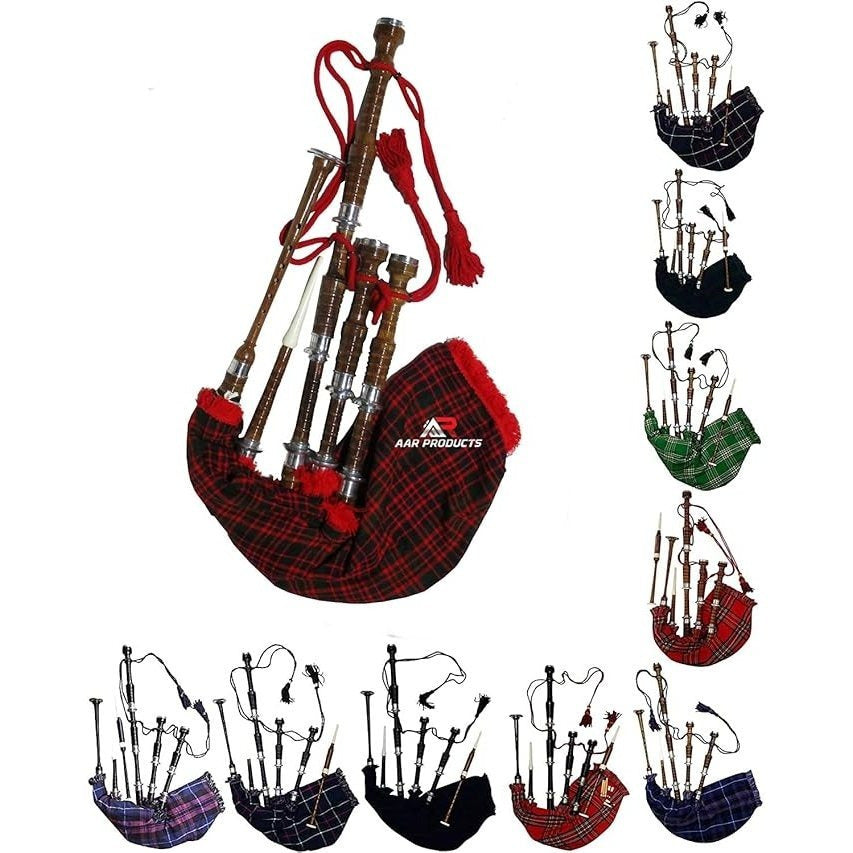 Great Highland Bagpipe shown in the MacDonled option