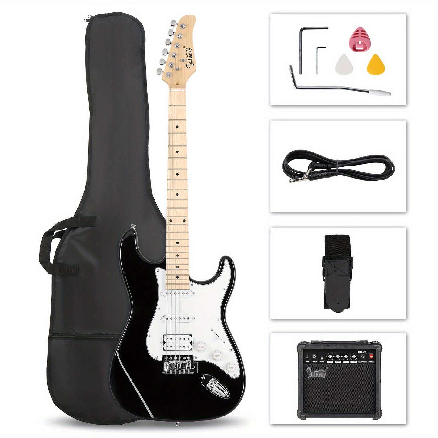 Guitar Case shown in the Black option