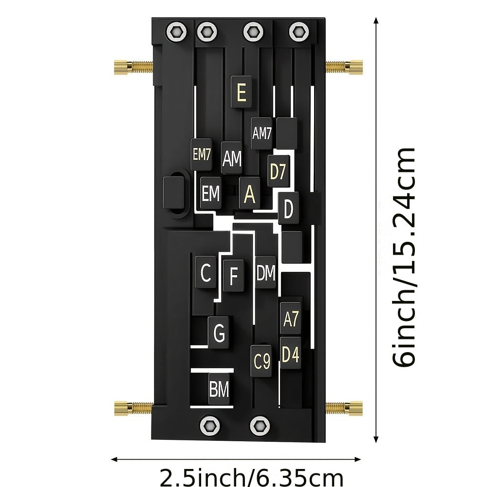 Guitar Chord Trainer, Guitar Chord Presser, Portable for Beginner Chord Fingering detail image - detail view 8