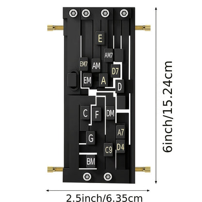Guitar Chord Trainer, Guitar Chord Presser, Portable for Beginner Chord Fingering detail image - detail view 8