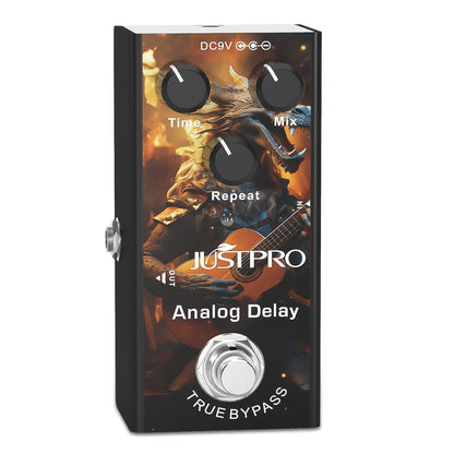 Guitar Effects Pedal shown in the Analog Delay option