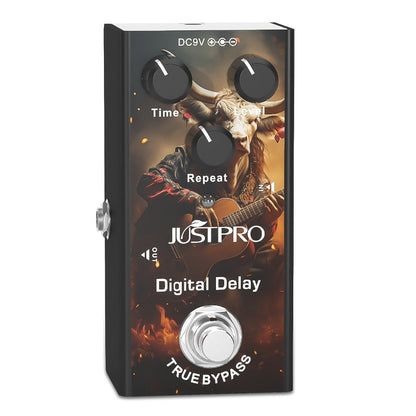 Guitar Effects Pedal, Crunch Distortion, True Bypass, Vintage for Electric Guitar Or Bass detail image - detail view 16