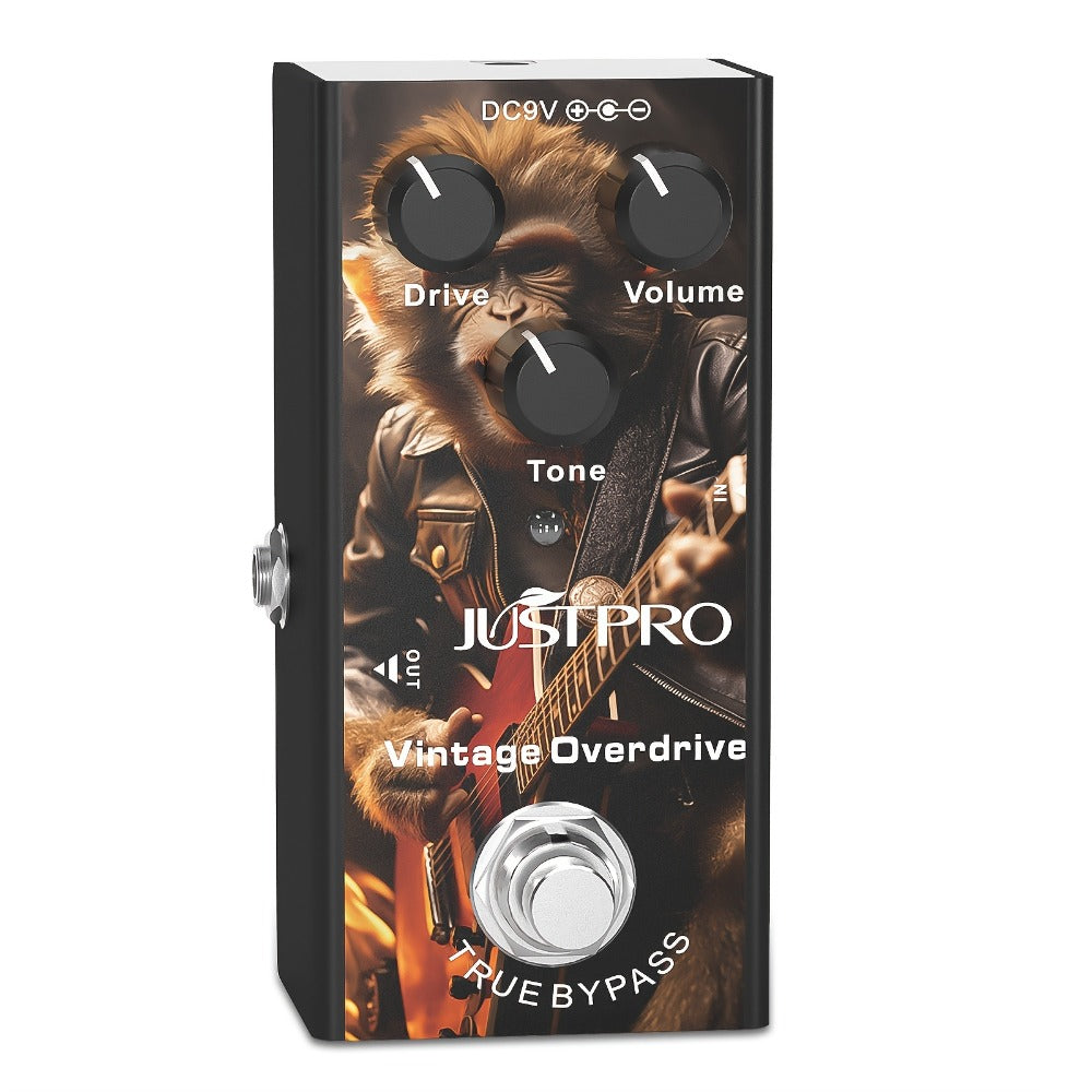 Guitar Effects Pedal, Crunch Distortion, True Bypass, Vintage for Electric Guitar Or Bass detail image - detail view 5