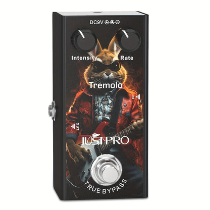 Guitar Effects Pedal shown in the Tremolo option