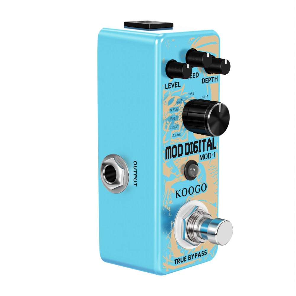 Guitar Effects Pedal, Dynamic, Tuner Pedal, Mini for Electric Guitar Or Bass Tone Shaping detail image - detail view 3