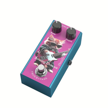 Guitar Effects Pedal shown in the Analog Chorus option