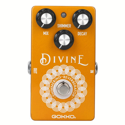 Guitar Effects Pedal shown in the Divine Reverb option