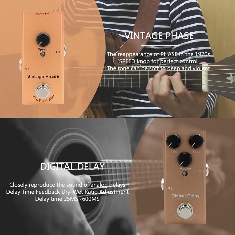 Guitar Multi-Effects Processor, Multiple, Easy, Adjust for Guitar Or Bass Tone Shaping detail image - detail view 12
