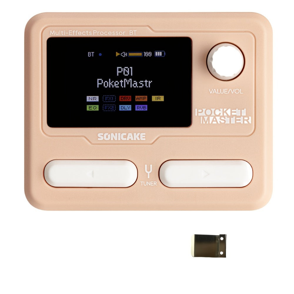 Guitar Multi-Effects Processor, USB-C, USB, SONICAKE for Guitar Or Bass Tone Shaping detail image - detail view 12