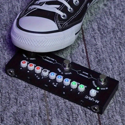 Guitar Multi-Effects Processor, Wireless, USB, M-VAVE for Guitar Or Bass Tone Shaping detail image - detail view 7