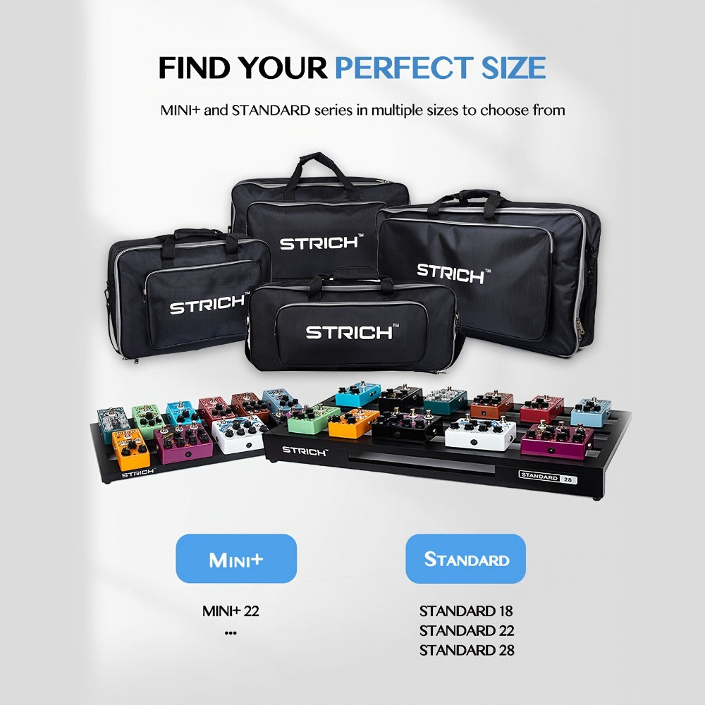 Guitar Pedalboard, 22 Inches for Organizing And Carrying Guitar Effects Pedals detail image - detail view 7