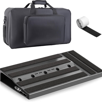 Guitar Pedalboard shown in the Black option