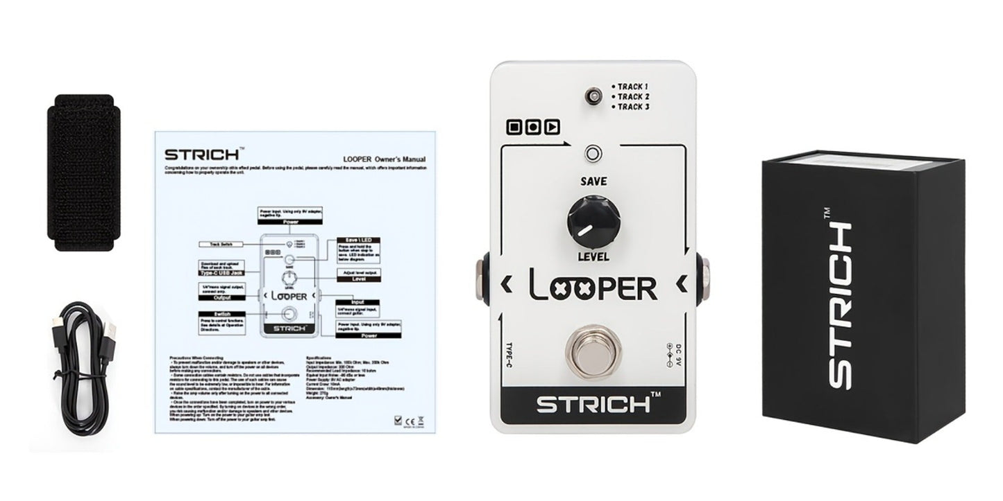 Guitar Pedalboard, USB-C, USB, STRICH for Organizing And Carrying Guitar Effects Pedals detail image - detail view 10