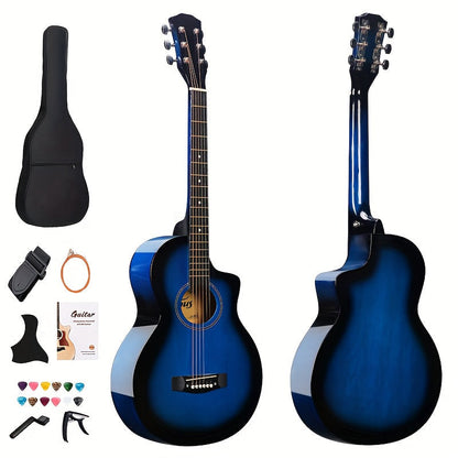 Guitar Pick Set shown in the 38 inches [blue]-A option