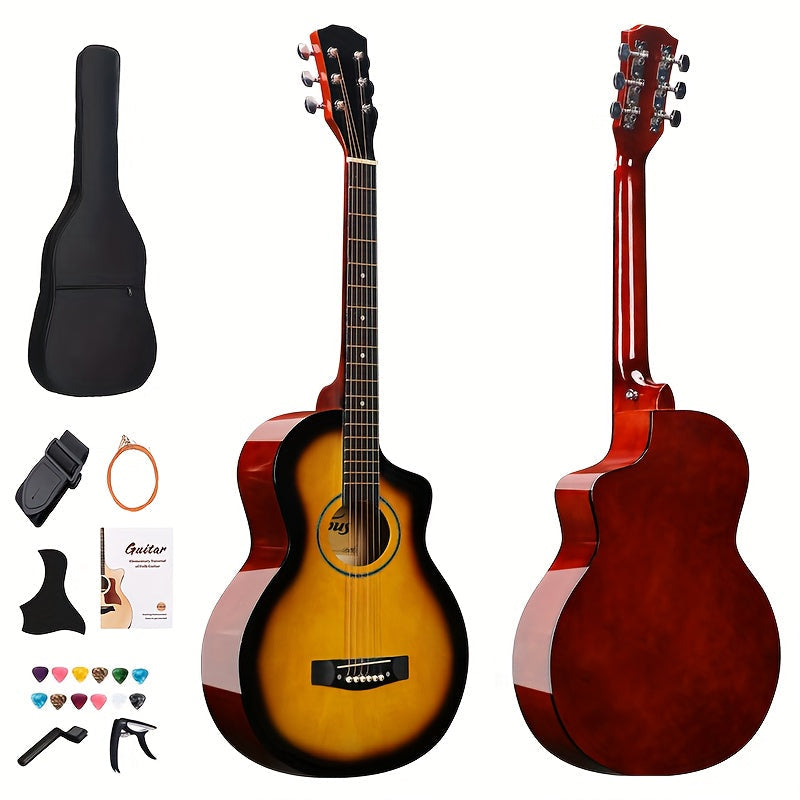 Guitar Pick Set shown in the 38 inches [Sunset Color] - A option