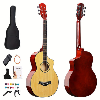 Guitar Pick Set shown in the 38 inches [wood color]-A option