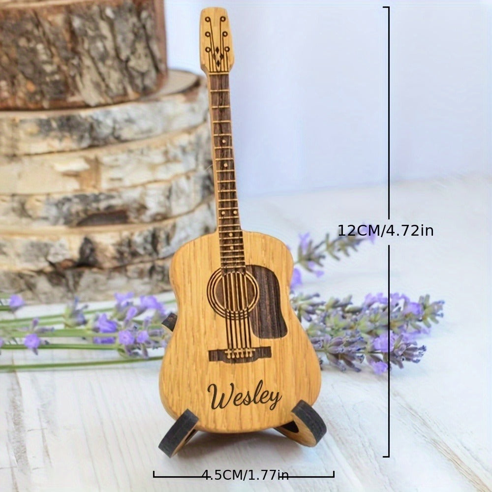 Guitar Pick Set, Custom, Engraved, Picks for Practice and Performance detail image - detail view 3