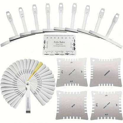 Guitar Repair Tool Kit, 15pcs, 0.0015 inch, Professional, Bass for Guitar Maintenance detail image - detail view 3