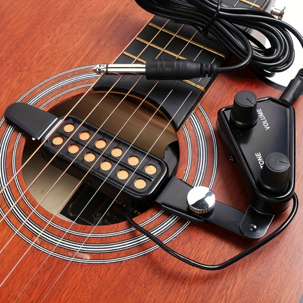 Guitar Replacement Part, 12 Hole Pickup, 1pc, 12-Hole, Acoustic for Guitar Repair detail image - detail view 5