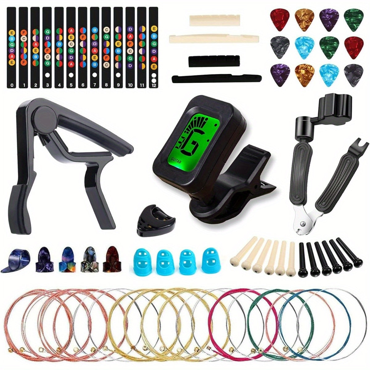 Guitar Replacement Part shown in the Guitar Accessories 60pcs option
