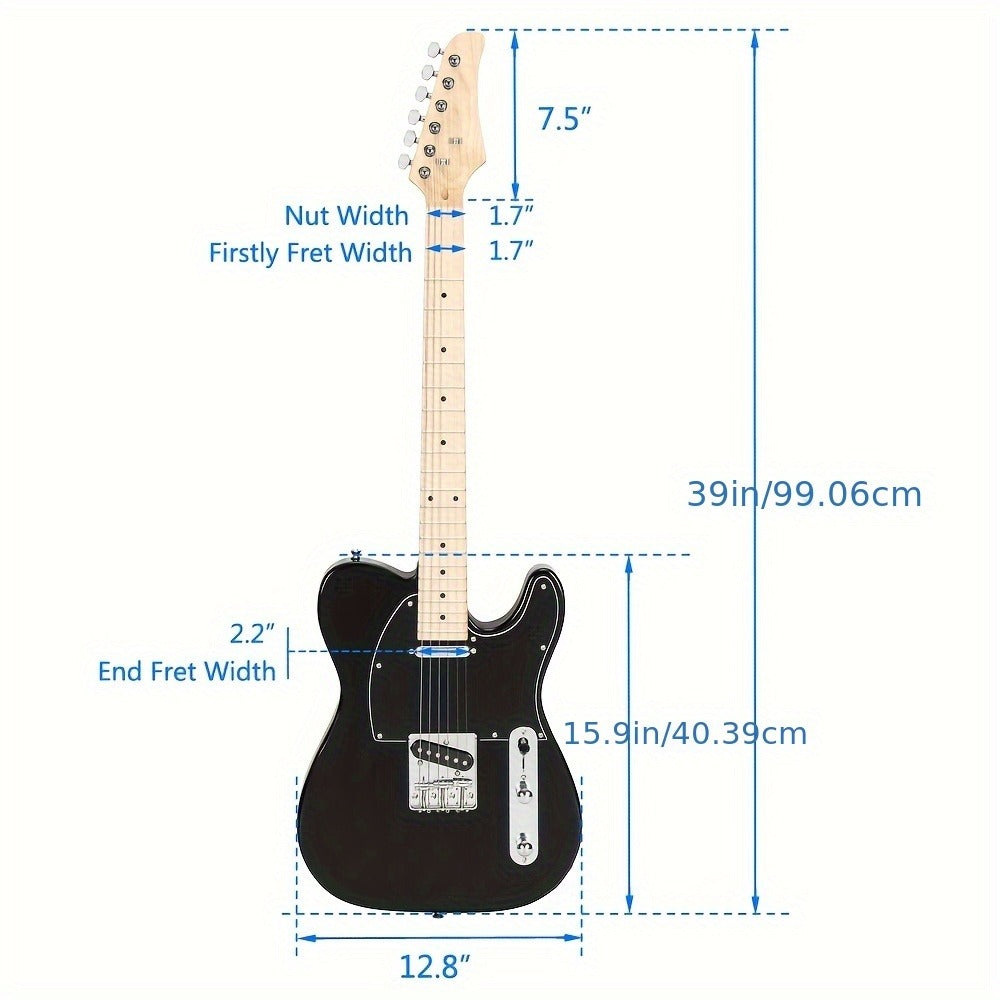 Guitar Replacement Part, Black, Solid, Single-Coil, Pickup for Guitar Repair detail image