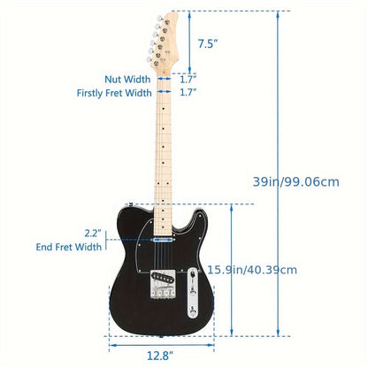Guitar Replacement Part, Black, Solid, Single-Coil, Pickup for Guitar Repair detail image