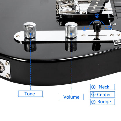 Guitar Replacement Part, Black, Solid, Single-Coil, Pickup for Guitar Repair detail image - detail view 9
