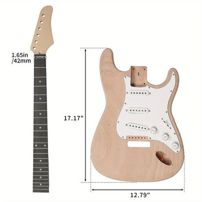 Guitar Replacement Part, DIY, Mahogany, Body for Guitar Repair detail image - detail view 13