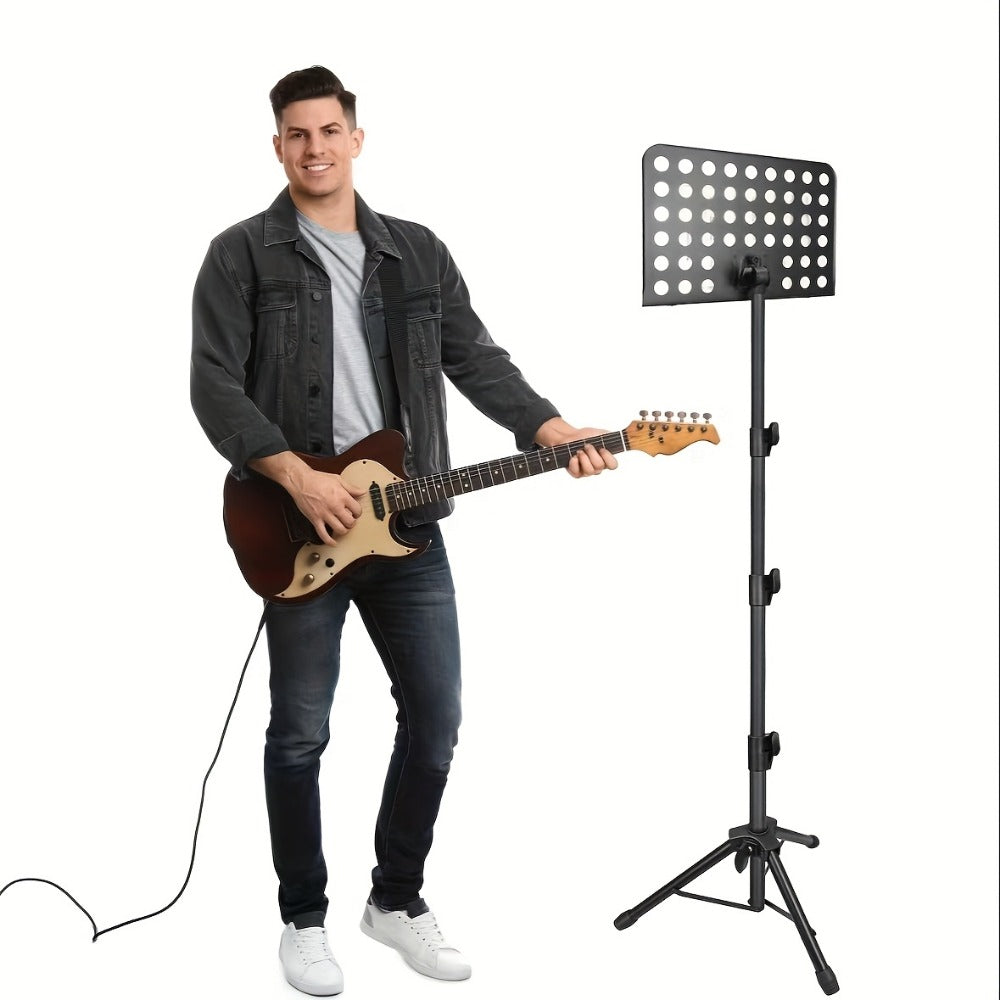Guitar Stand, 1 Pack, Foldable, Adjustable, Music, Heightened for Holding And Displaying detail image - detail view 5