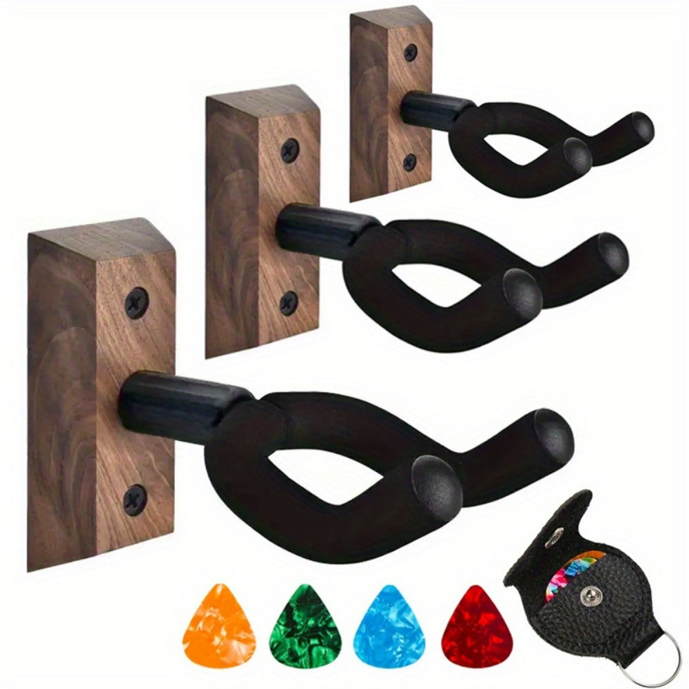 Guitar Stand, 2 Pack, Wall, Mount, Pack for Holding And Displaying Guitars detail image - detail view 7
