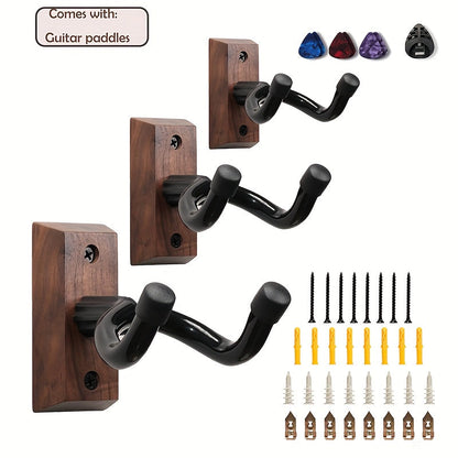 Guitar Stand shown in the 3 Hooks option