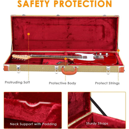 Guitar Stand, Portable, Electric, Hard, Case for Holding And Displaying Guitars detail image - detail view 7