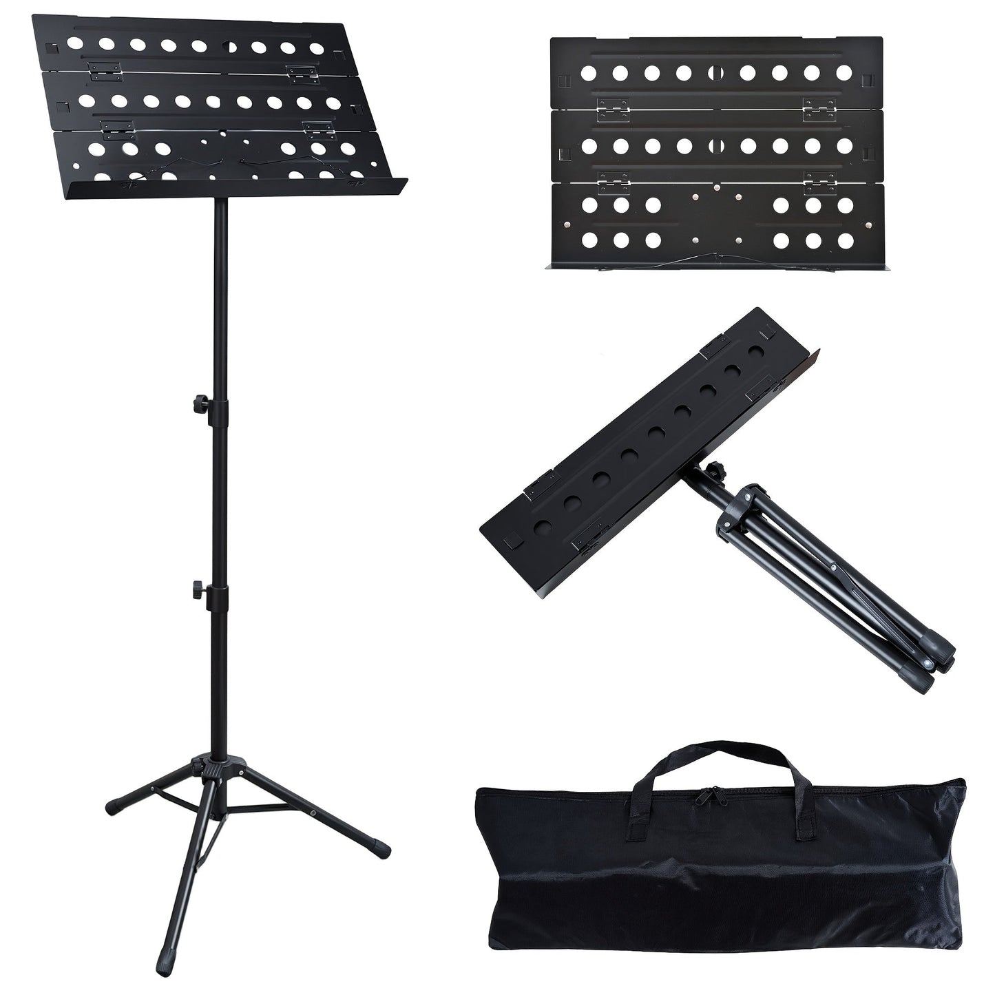 Guitar Stand shown in the Upgraded Three-fold Model option