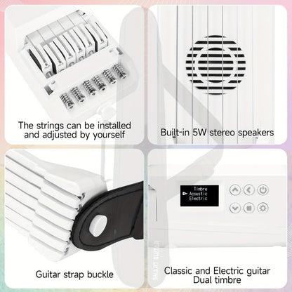 Guitar Stand, USB, Adjustable, Charging, Smart for Holding And Displaying Guitars detail image - detail view 13