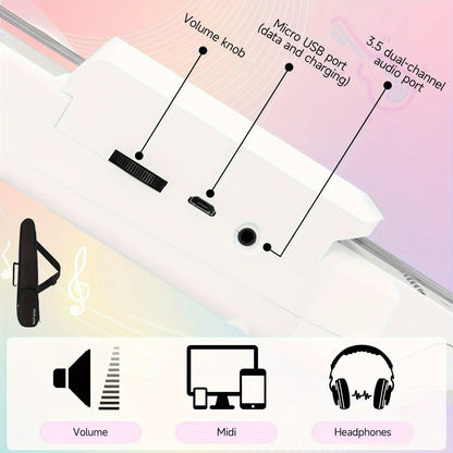 Guitar Stand, USB, Adjustable, Charging, Smart for Holding And Displaying Guitars detail image - detail view 15